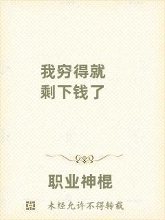 我窮得就剩下錢(qián)了